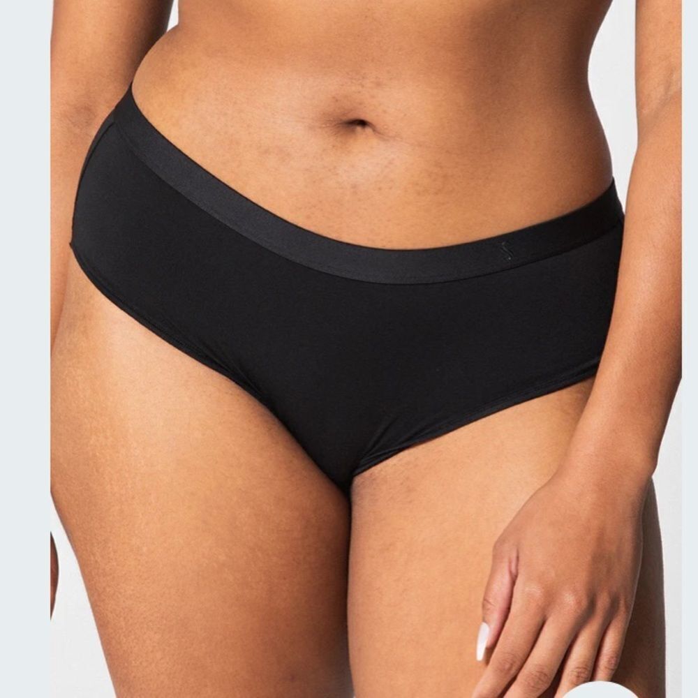 SINGLE STITCH Women's Cheeky‎ Underwear Black M Nwt